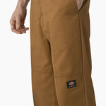 Dickies - Pants, Double Knee. Brown