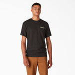 Dickies - T Shirt, Split Graphic. Black