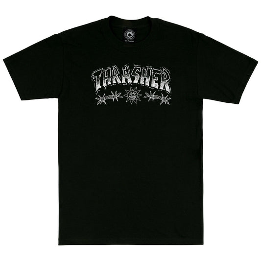 Thrasher Magazine - T-Shirt, Barbed Wire