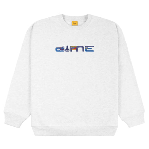 Dime - Crewneck, Microdime. Ash