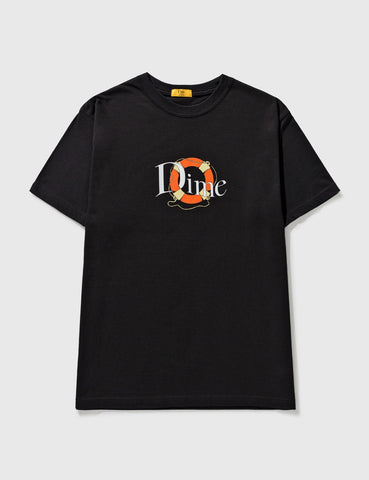 Dime - T Shirt, Classic SOS. Black