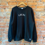 Local - Crewneck, Varsity, Embroidered