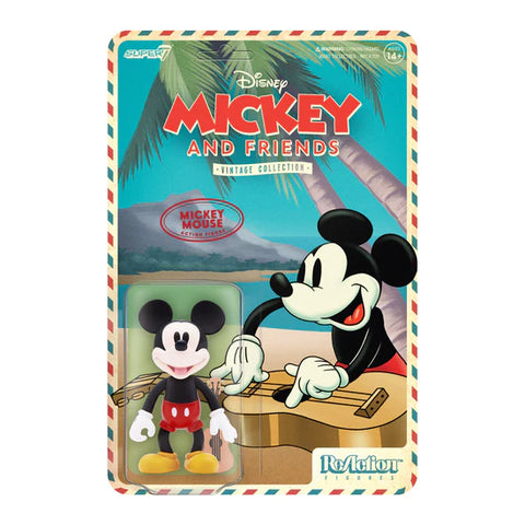 Super7 - Reaction Figure, Mickey Mouse Hawaiian Holiday