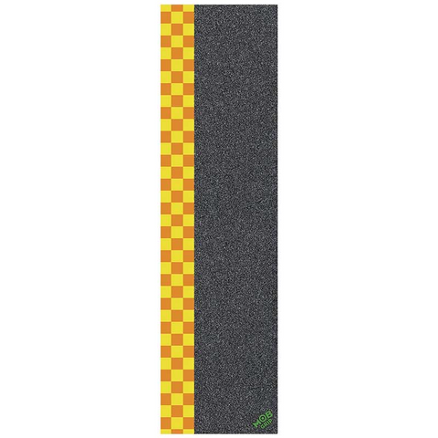 MOB - Grip Sheet, Checker Strip. YEL/ORN