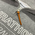 Mehrathon - 1/4 Zip Fleece, Intermondiale Embroidered. Athletic Heather