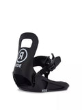 Ride - Youth Snowboard Bindings, Micro. BLK. 2023