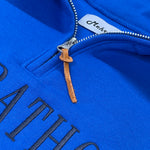 Mehrathon - 1/4 Zip Fleece, Stadium Embroidered. Royal