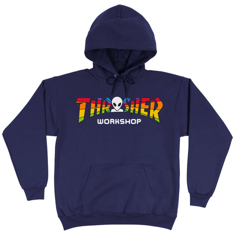 Thrasher X Alien Workshop - Hoodie, Spectrum