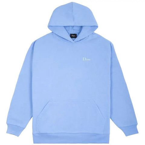 Dime - Hoodie, Classic Small Logo. Carolina Blue